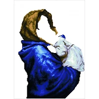 Diamond Dotz® Simply Dotz® Intermediate Madonna of the Streets (après Roberto Ferruzzi) Diamond Facet Art Kit