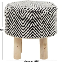 Wood Bohemian Stool