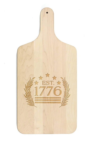 17" Est. 1776 Maple Paddle Cutting Board