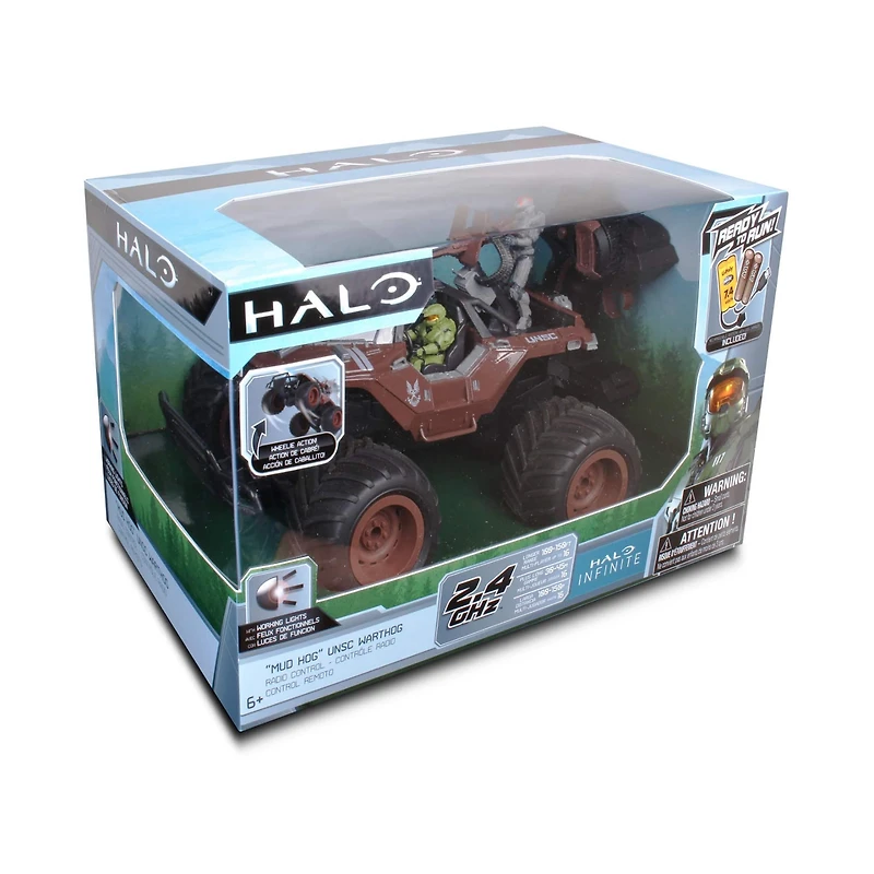 NKOK HALO Infinite "Mud Hog" UNSC Warthog R/C