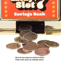 Toy Time Lucky 7s Tabletop Slot Machine Coin Bank