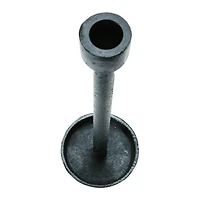 Hello Honey® 12'' Black Cast Iron Taper Candle Holder