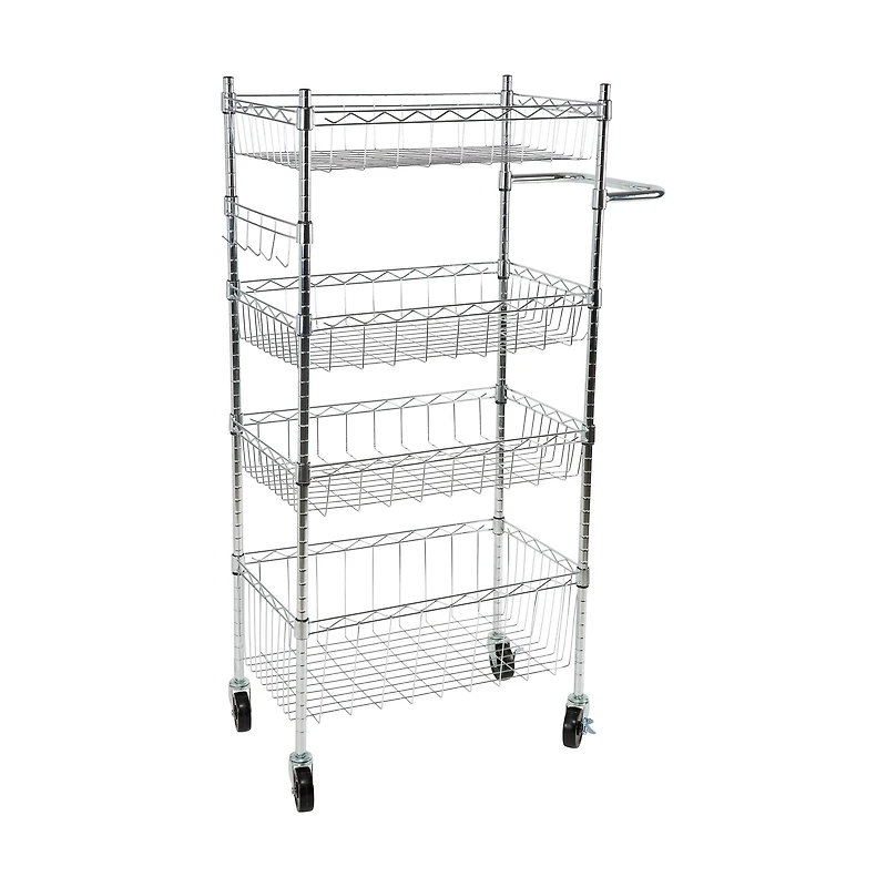 Organize It All 4 Tier Utility Cart