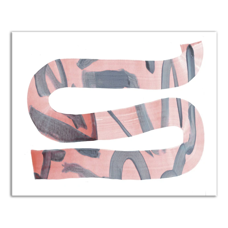 Abstract Strokes 20" x 16" Canvas Wall Art