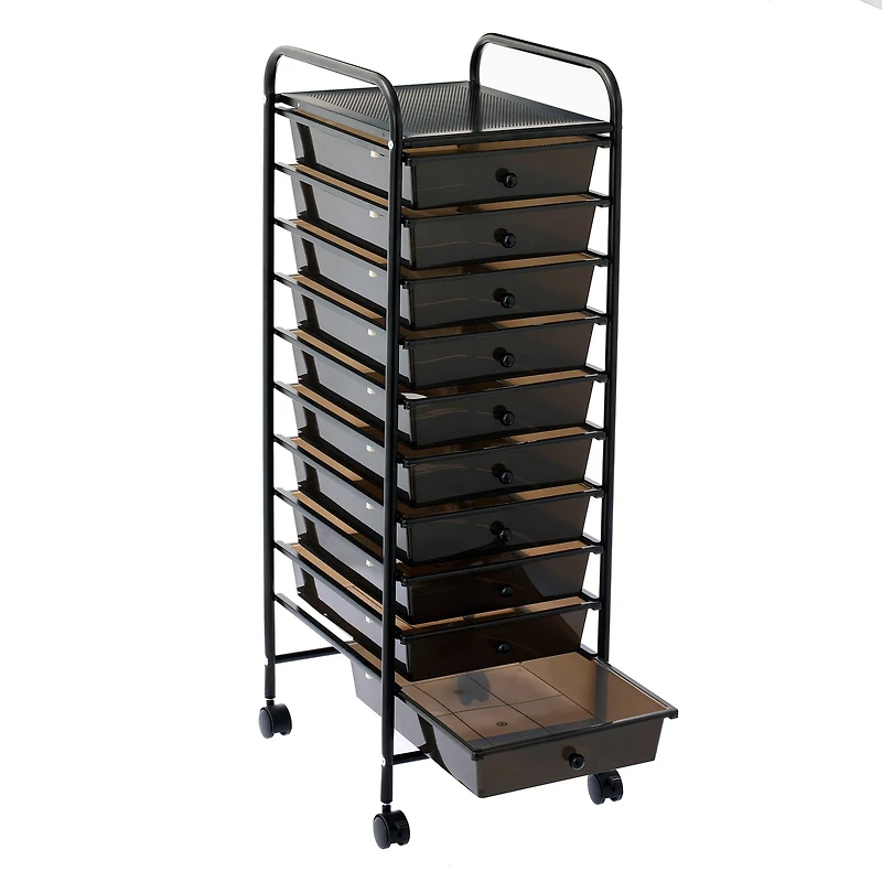 10 Drawer Rolling Cart by Simply Tidy