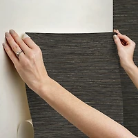 RoomMates Dimensional Grasscloth Peel & Stick Wallpaper