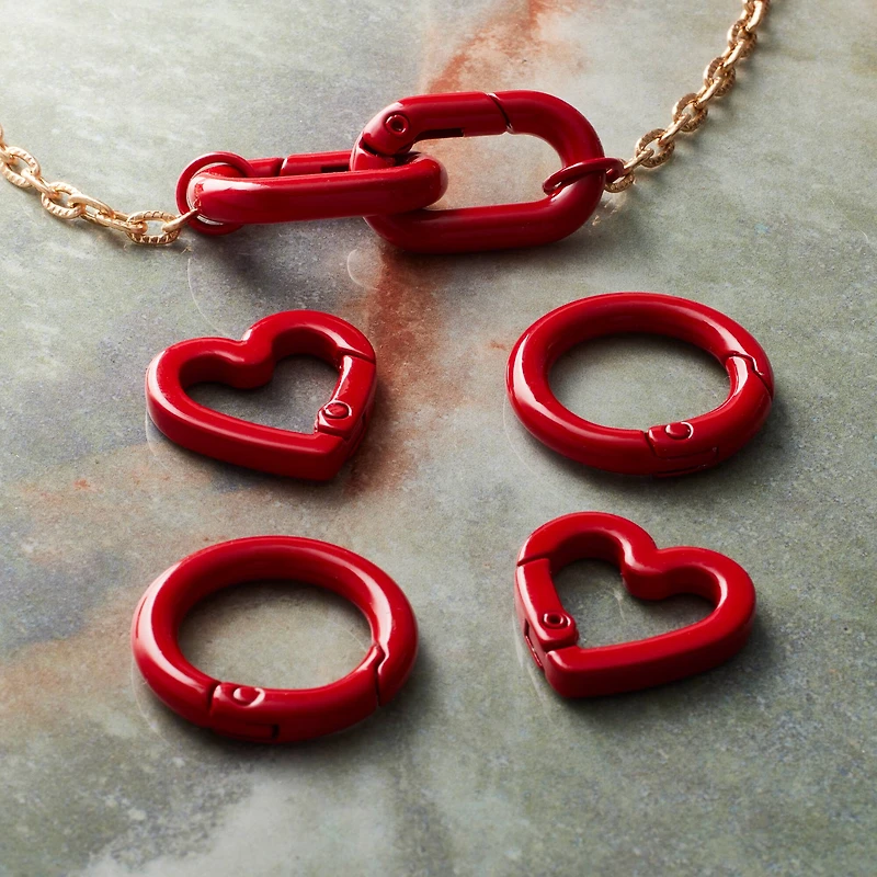 Enameled Hinge Closure Assortment by Bead Landing