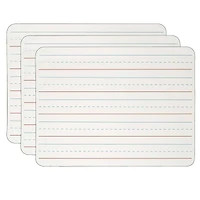 Charles Leonard Two-Sided Plain & Lined Magnetic Dry Erase Lap Boards, 3ct.