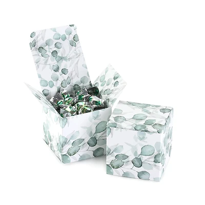 Hortense B. Hewitt Co. Greenery Bridal Shower Blank Favor Boxes, 25ct.