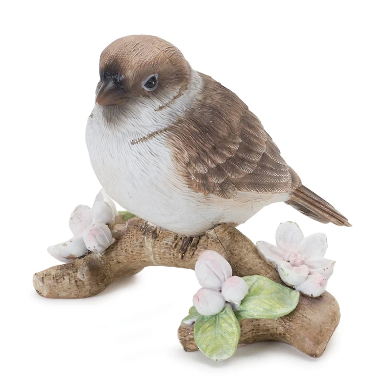 Bird on Branch Figurine Set
