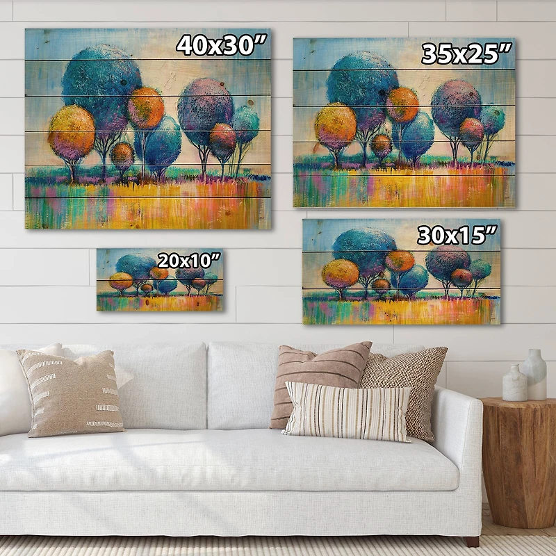 Designart - Autumn Fantasy Trees IV