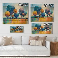 Designart - Autumn Fantasy Trees IV