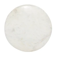 Gold Marble Contemporary Cake Stand, 7" x 12" x 12"