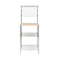 Honey Can Do Microwave Shelving Unit with Shelves