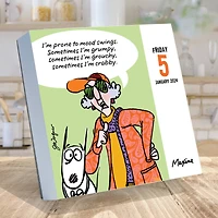 TF Publishing 2024 Maxine Daily Desktop Calendar