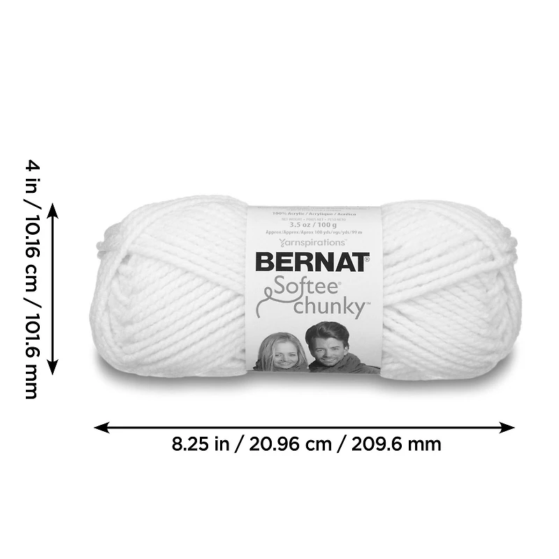 Bernat® Softee® Chunky Solid Yarn