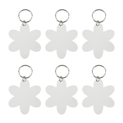 2.5" Flower Acrylic Keychains, 6ct. by Make Market®