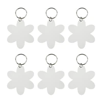 2.5" Flower Acrylic Keychains, 6ct. by Make Market®