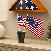 Valley Forge® Small American Flags, 4-Pack