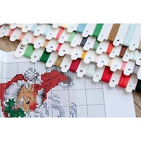 Letistitch Plastic Canvas Counted Cross Stitch Kit Easter Ornaments Kit, 8Ct.