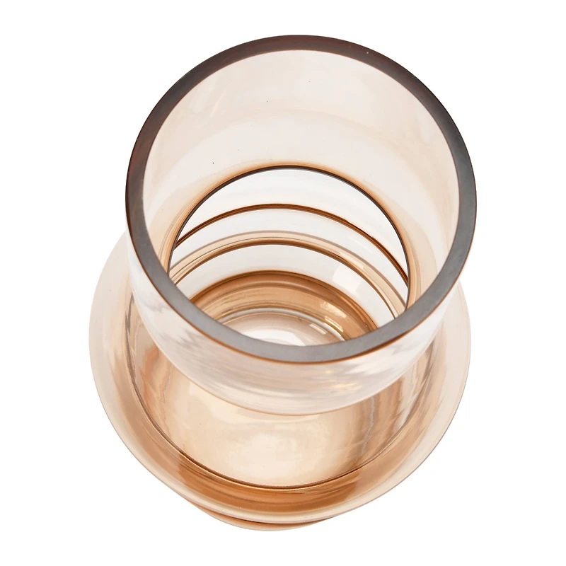 Hello Honey® 11" Brown Glass Vase