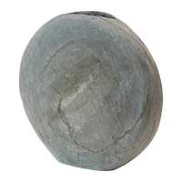 Hello Honey® 10" Gray Natural Slate Vase