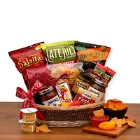 A Little Spice Gourmet Salsa & Chips Gift Basket