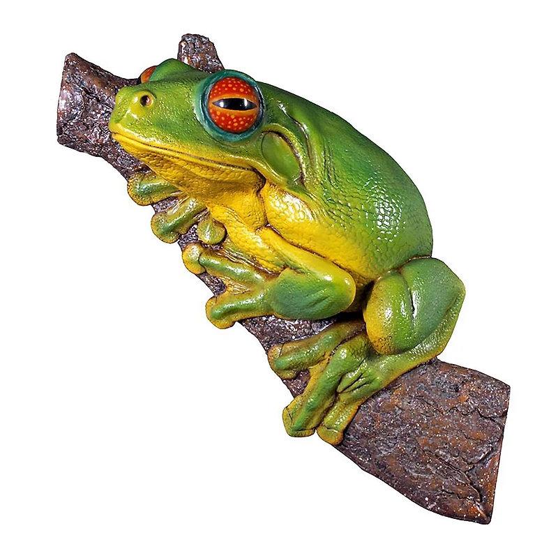 Design Toscano 36" Red-Eyed Tree Frog Statue