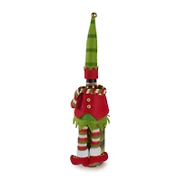 DII® Santa, Reindeer, and Elf Wine Bottle Outfits Set