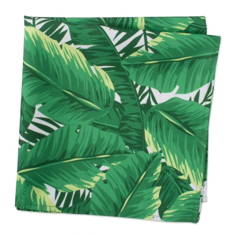 DII® Banana Leaf Print Outdoor Napkin, 6ct.