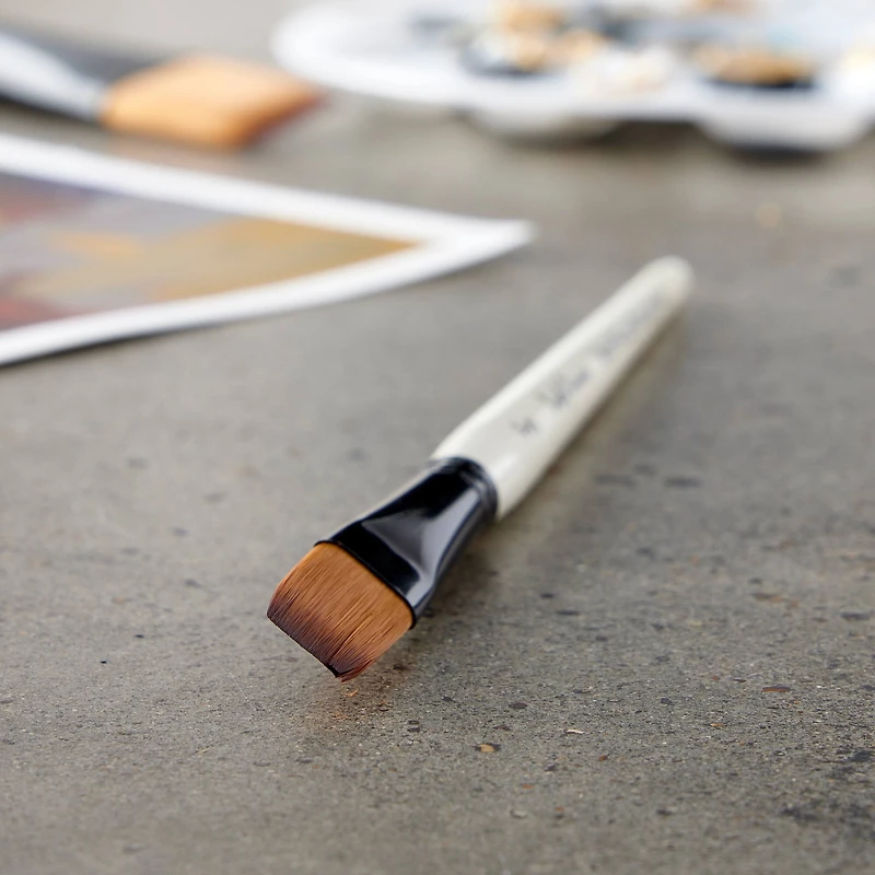 Simply Simmons Short Handle One Stroke Brush