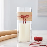 12" Clear Glass Cylinder Vase by Ashland®