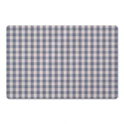 Plaid Floor Mat