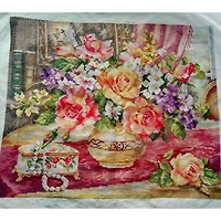 Alisa Roses In The Living Room Cross Stitch Kit