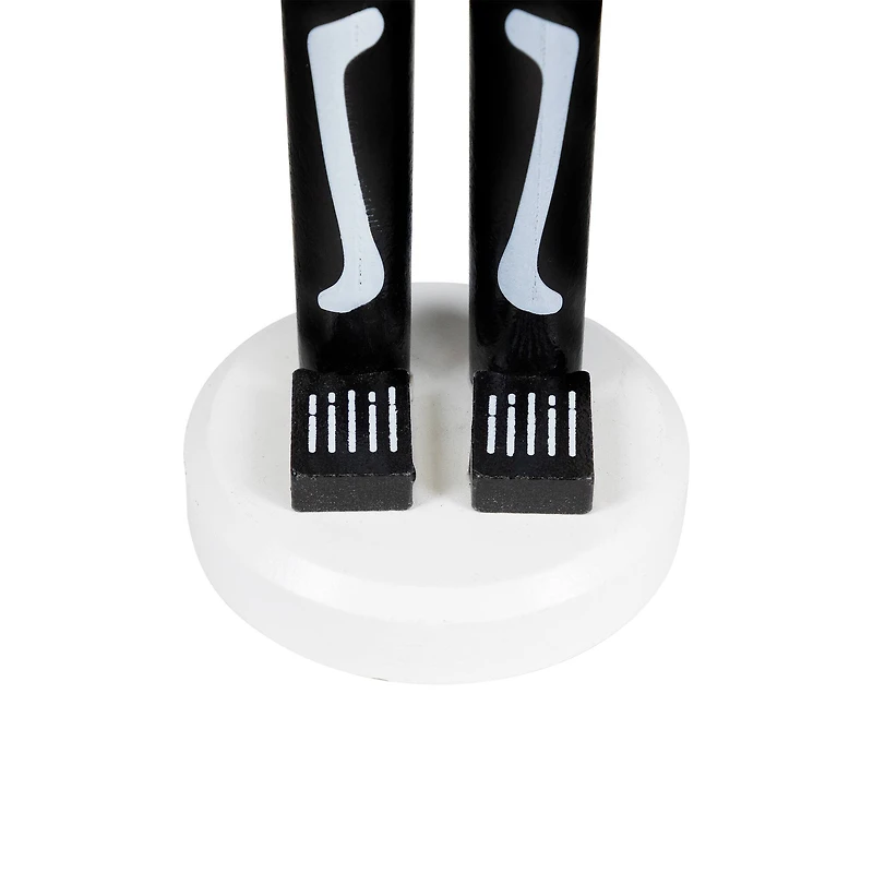 Wooden Skeleton Halloween Nutcracker