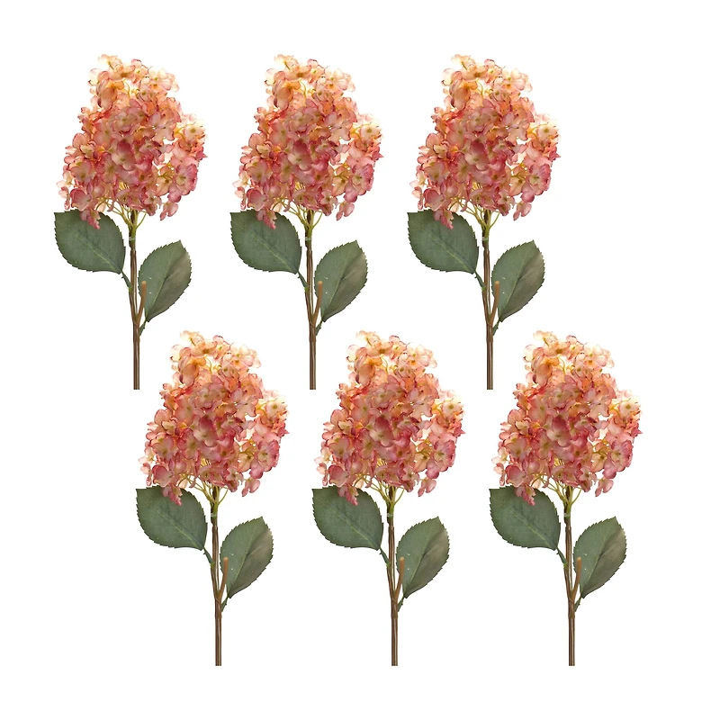 34.5" Cone Hydrangea Stem, 6ct.