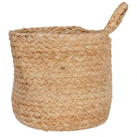 Hello Honey® Natural Round Braided Jute Nesting Baskets with Handles Set