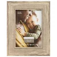 Expressions™ Light Gray Wood Grain Frame by Studio Décor