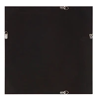 22" x 22" Dark Blue Resin Starfish Cluster Shadow Box with Linen Backing