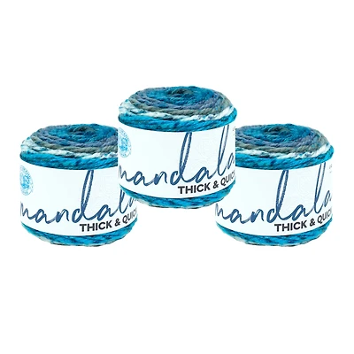 3 Pack Lion Brand® Mandala® Thick & Quick Yarn