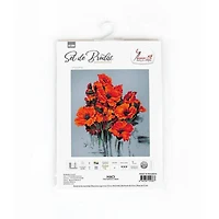 Luca-s The Poppies Counted Cross Stitch Kit