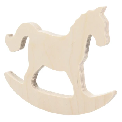 Leisure Arts® 6" Rocking Horse Wood Shape