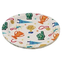 9" Team Spirit Paper Dinner Plates, 8ct. by Celebrate It™