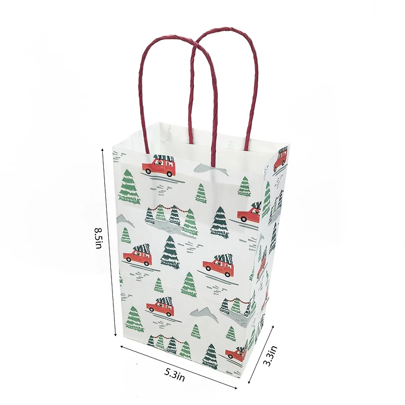 Small Christmas Car Gift Bags, 6ct. by Celebrate It™
