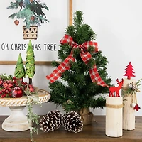 18" Unlit Pine Artificial Christmas Tree