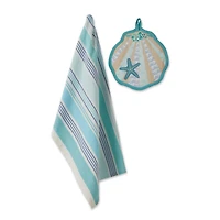 DII® Seashell Potholder Gift Set