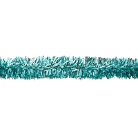 5/8" x 30ft. Turquoise Tinsel Wired Trim Ribbon by Celebrate It®