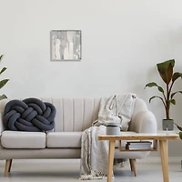 Stupell Industries Grey Brushed Abstract Arrangement Framed Giclee Art