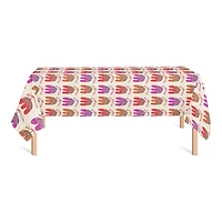 Modern Floral Pattern Tablecloth