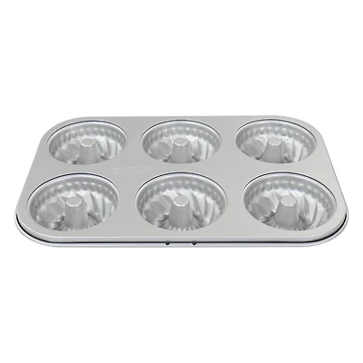 Martha Stewart 6-Cup Carbon Steel Doughnut Pan